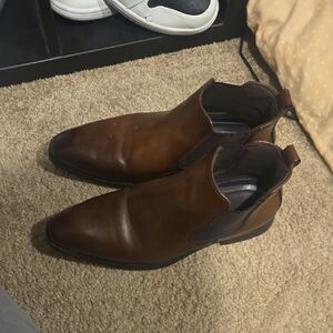 Men's Brown Leather Chelsea Boots